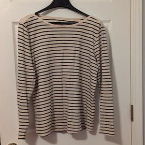 Womens Long Sleeve Boat Neck Shirt
